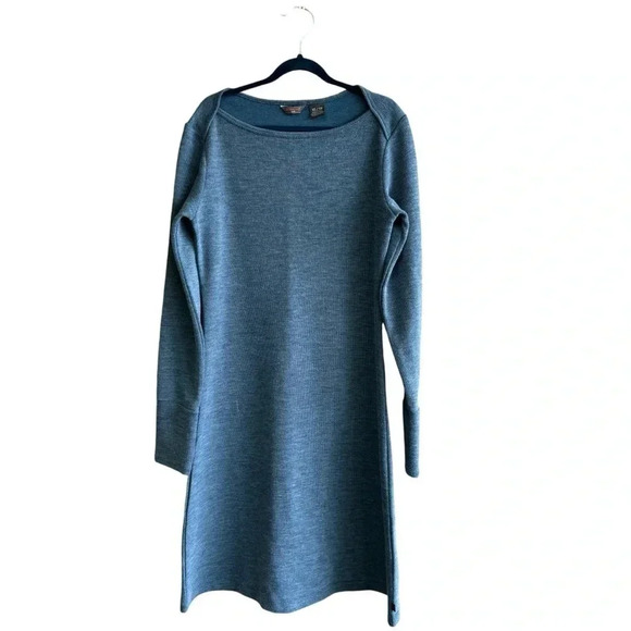 Merrell Blue Long Sleeve Dress - Picture 2 of 11